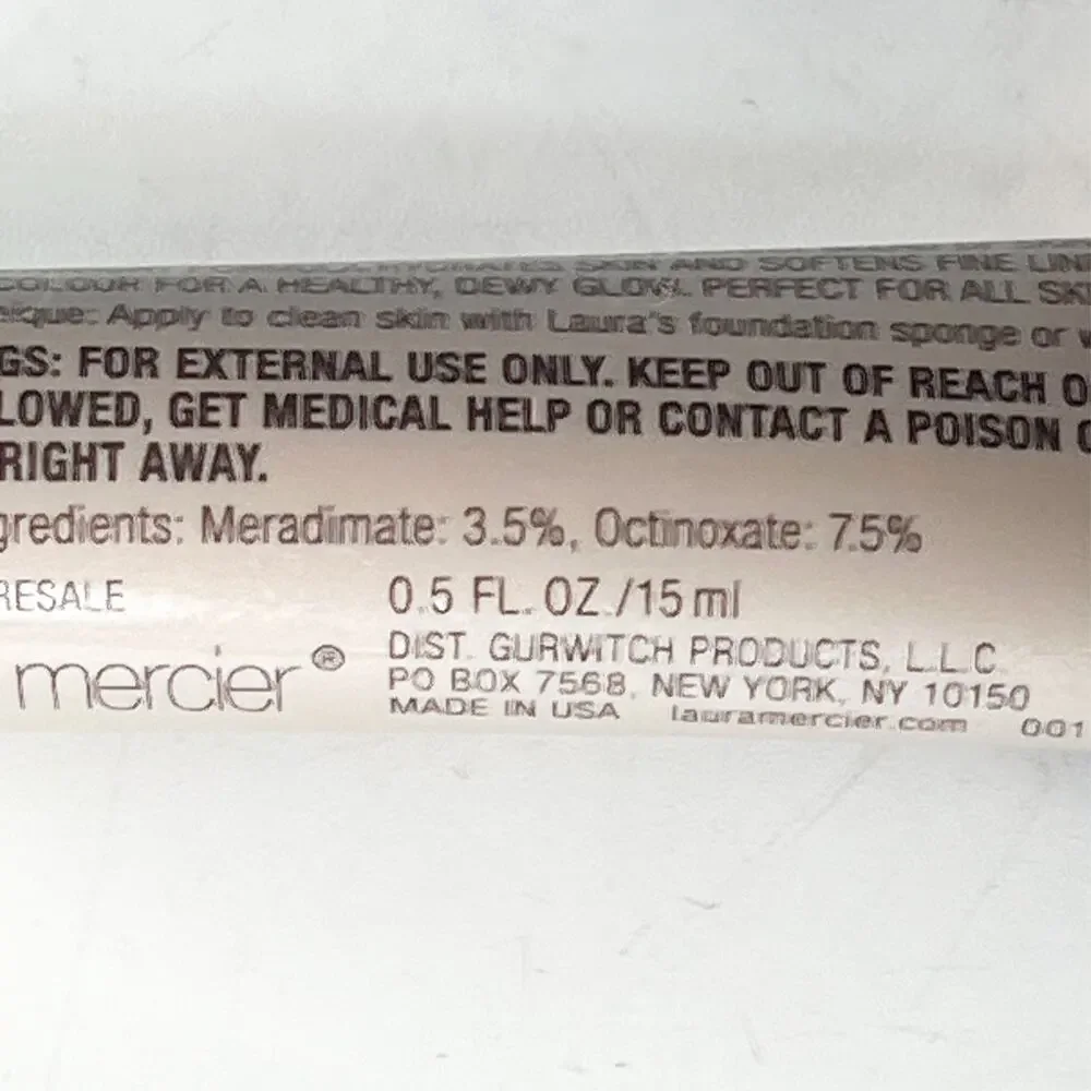Laura Mercier Tinted Moisturizer SPF 30 Nude Lightweight Travel .5 oz 15ml New